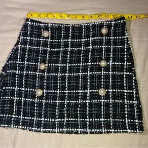 Shein skirt with zipper